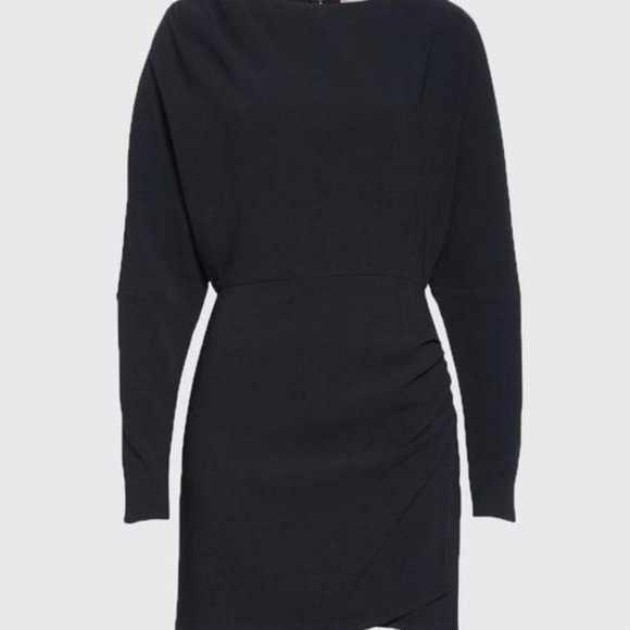 A.L.C. Women's Greer Dolman-Sleeve Dress - Black - Size 00